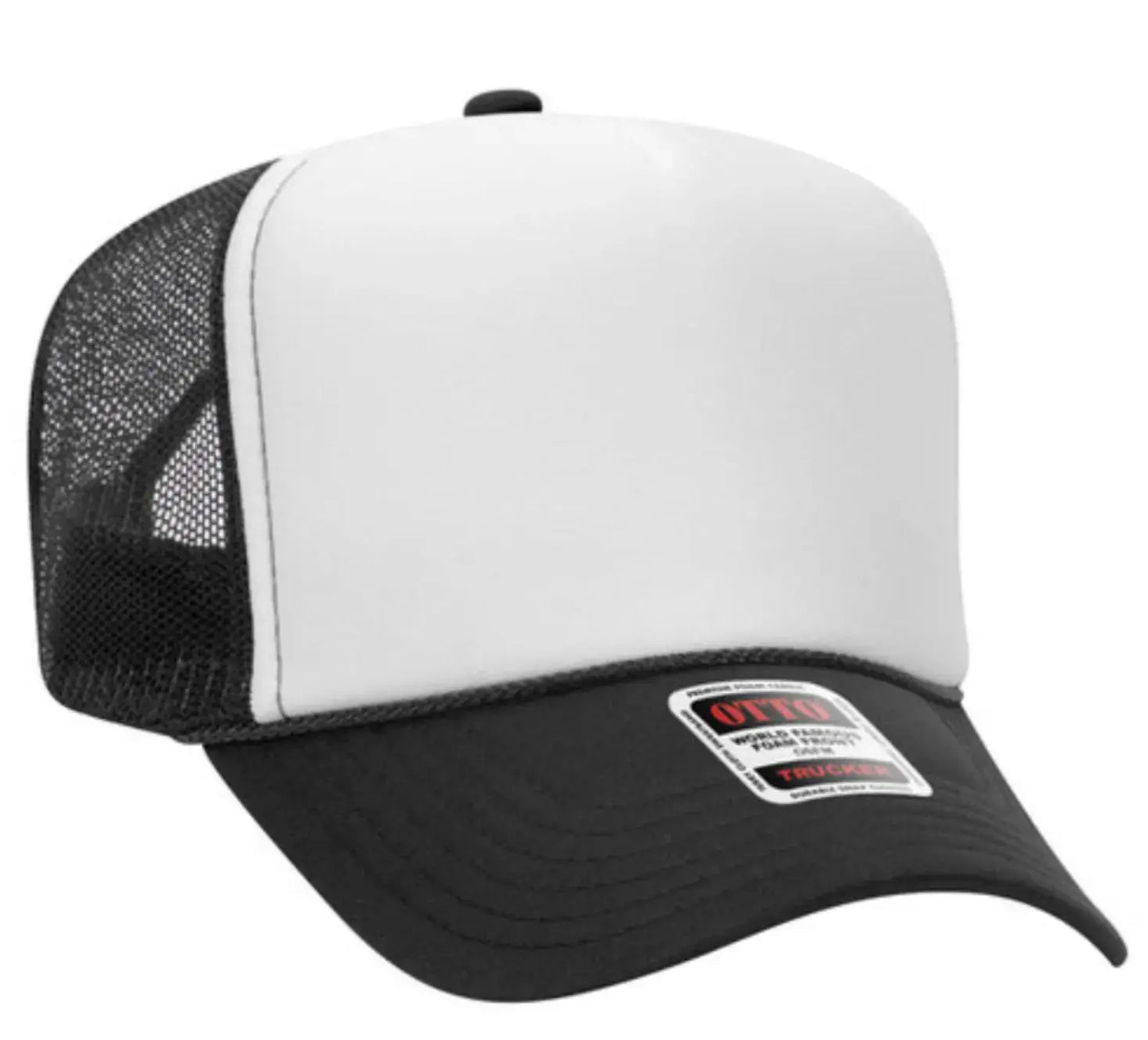 On My Boyfriend's Last Nerve Adult Otto Foam Trucker Hat Truck You Hat Co.