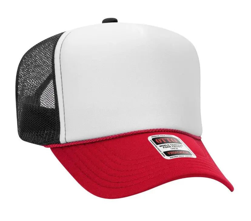 On My Boyfriend's Last Nerve Adult Otto Foam Trucker Hat Truck You Hat Co.