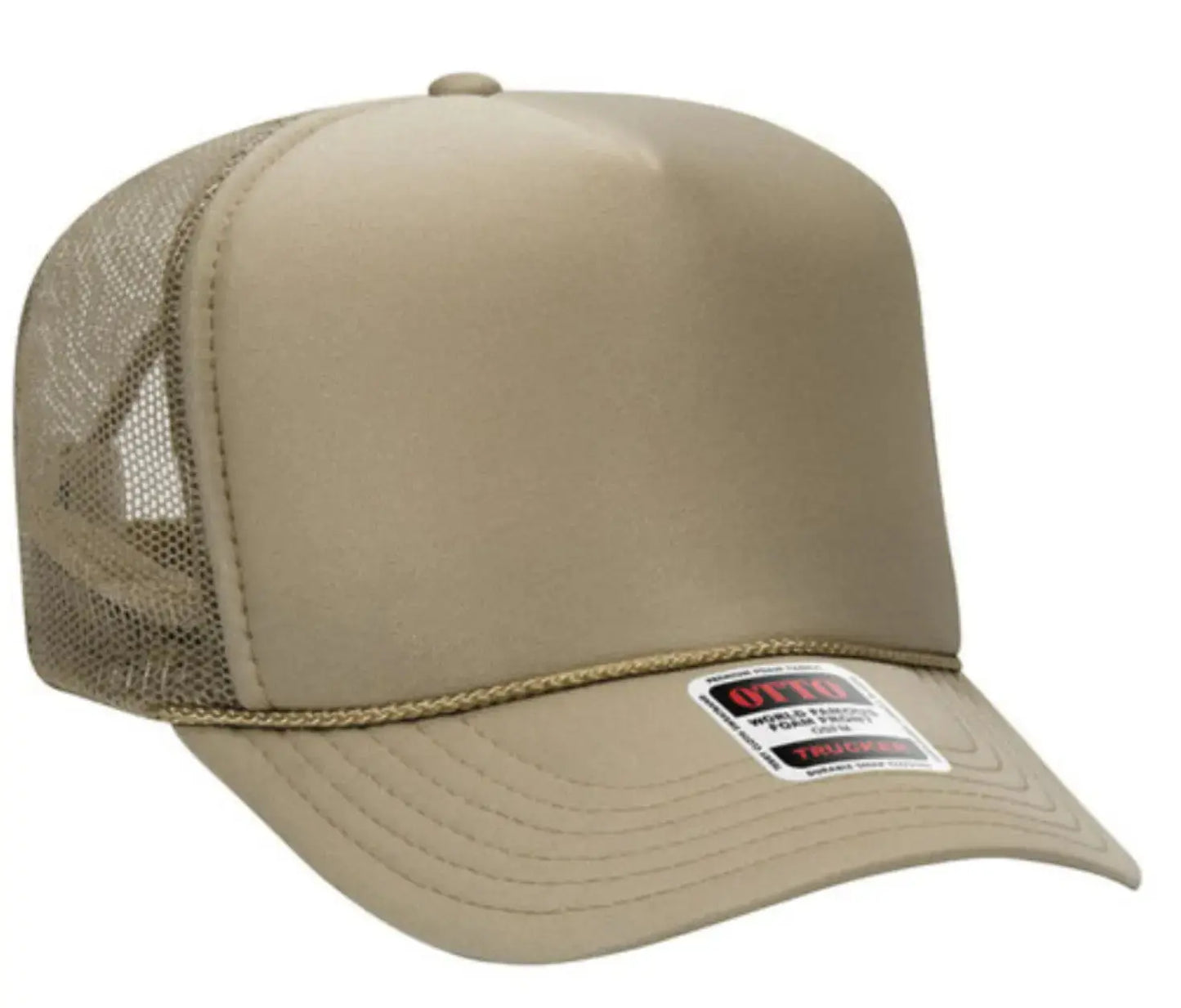 On My Boyfriend's Last Nerve Adult Otto Foam Trucker Hat Truck You Hat Co.