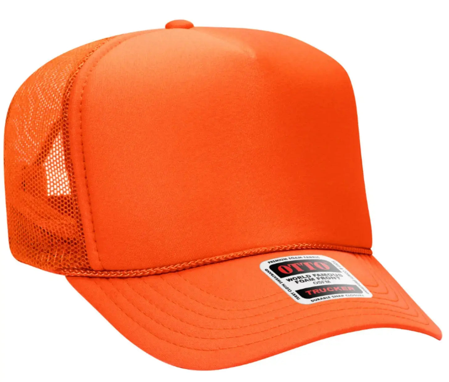 On My Boyfriend's Last Nerve Adult Otto Foam Trucker Hat Truck You Hat Co.