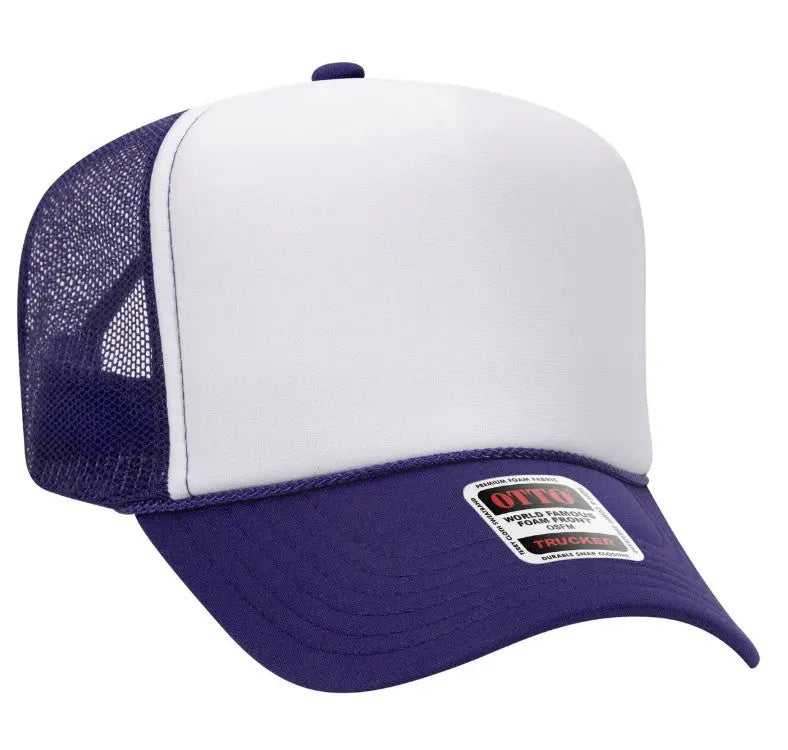 On My Boyfriend's Last Nerve Adult Otto Foam Trucker Hat Truck You Hat Co.