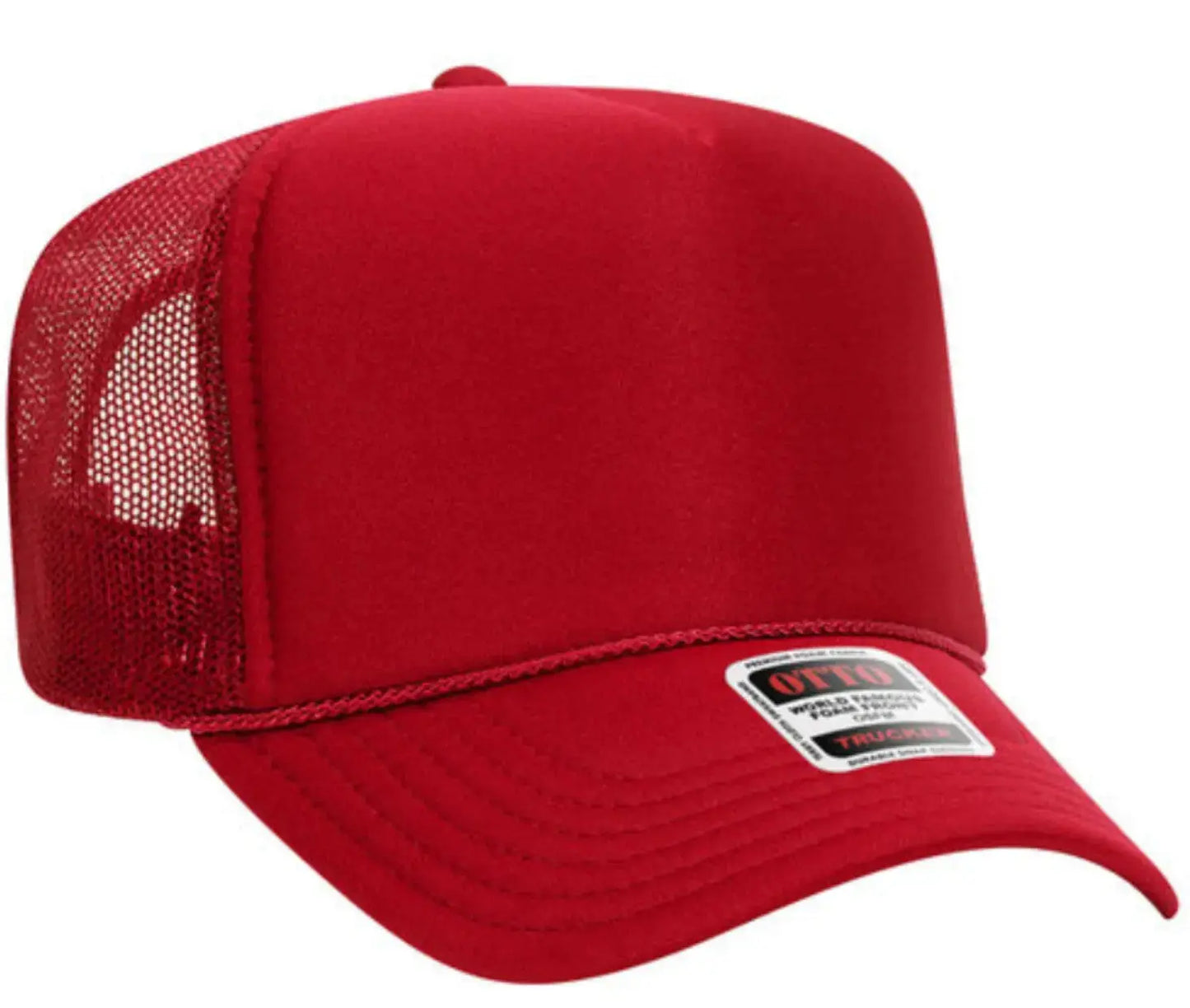 On My Boyfriend's Last Nerve Adult Otto Foam Trucker Hat Truck You Hat Co.