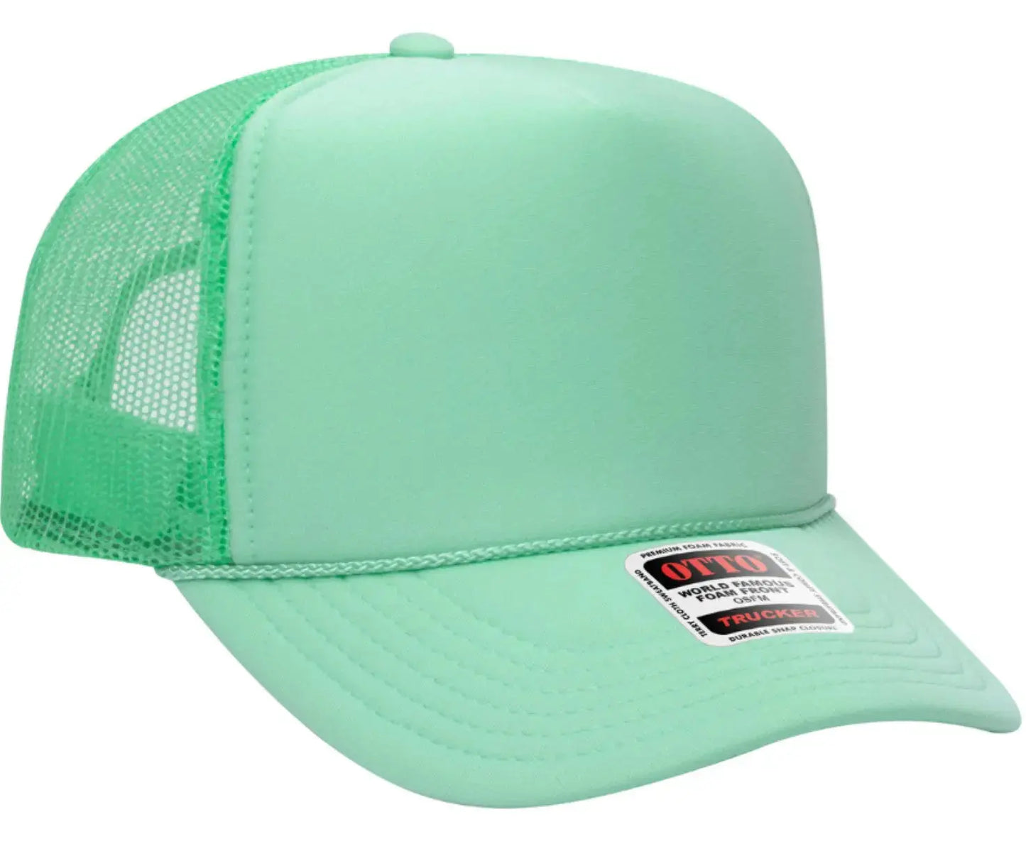 On My Boyfriend's Last Nerve Adult Otto Foam Trucker Hat Truck You Hat Co.