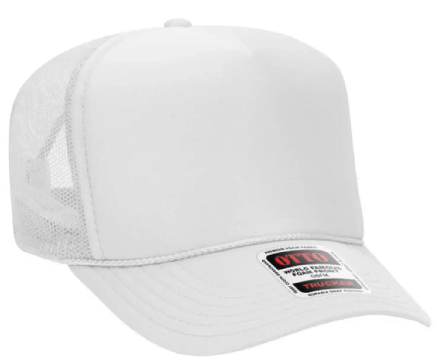 On My Boyfriend's Last Nerve Adult Otto Foam Trucker Hat Truck You Hat Co.