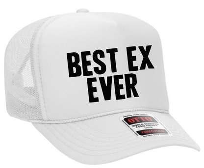 Best Ex Ever Adult Otto Foam Trucker Hat Truck You Hat Co.