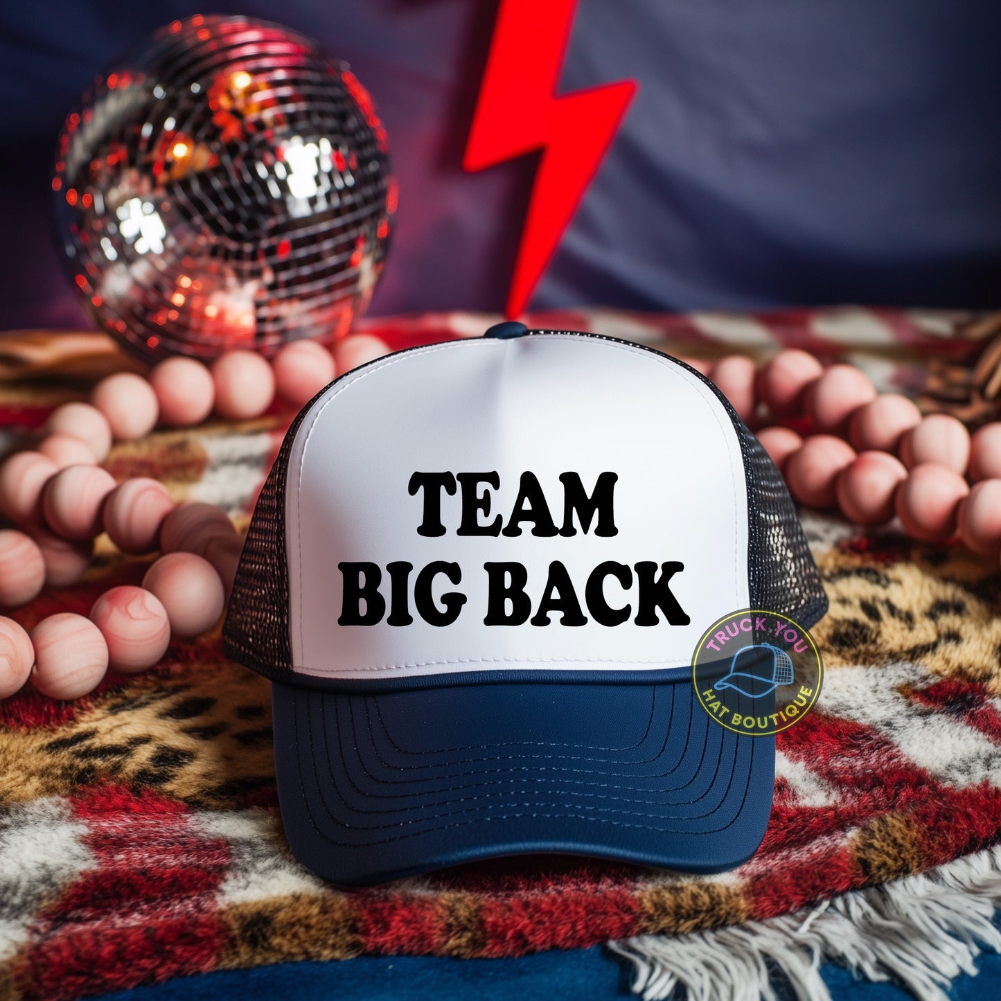 Team Big Back Adult Otto Foam Trucker Hat