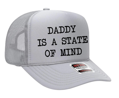Daddy is a State of Mind Adult OTTO Foam Trucker Hat Cap Truck You Hat Co.