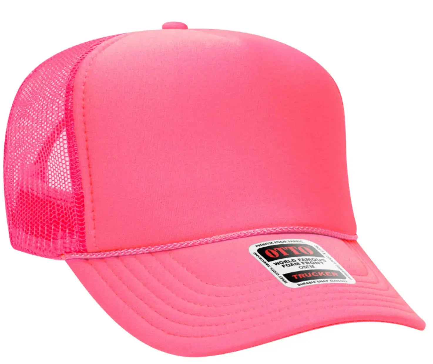 On My Boyfriend's Last Nerve Adult Otto Foam Trucker Hat Truck You Hat Co.