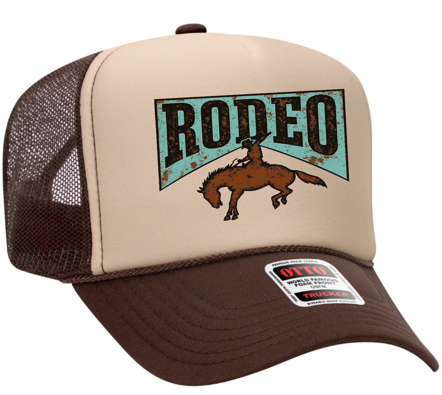 Rodeo Western Adult Otto Foam Trucker Hat