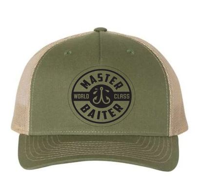 World Class Master Baiter Angler Richardson 112 Snapback 5 Panel Cap Truck You Hat Co.