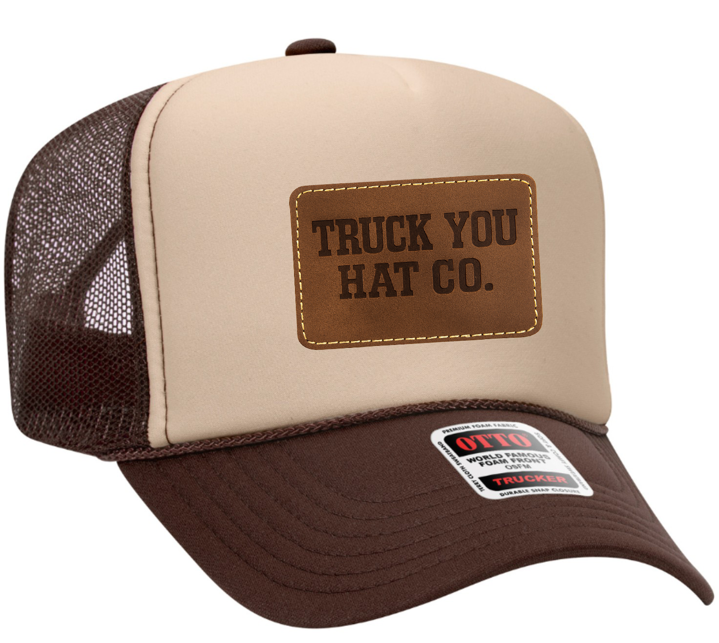 Truck You Hat Co. Brand Adult Otto Foam Trucker Hat Truck You Hat Co.