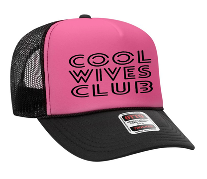 Cool Wives Club Adult OTTO Foam Trucker Hat Truck You Hat Co.