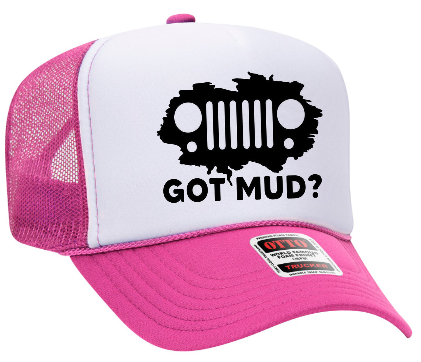 Got Mud Adult OTTO Foam Trucker Hat Truck You Hat Co.