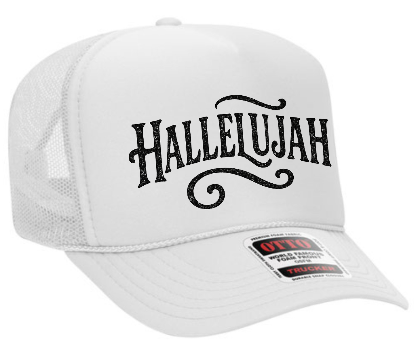 Hallelujah Adult OTTO Foam Trucker Hat Truck You Hat Co.