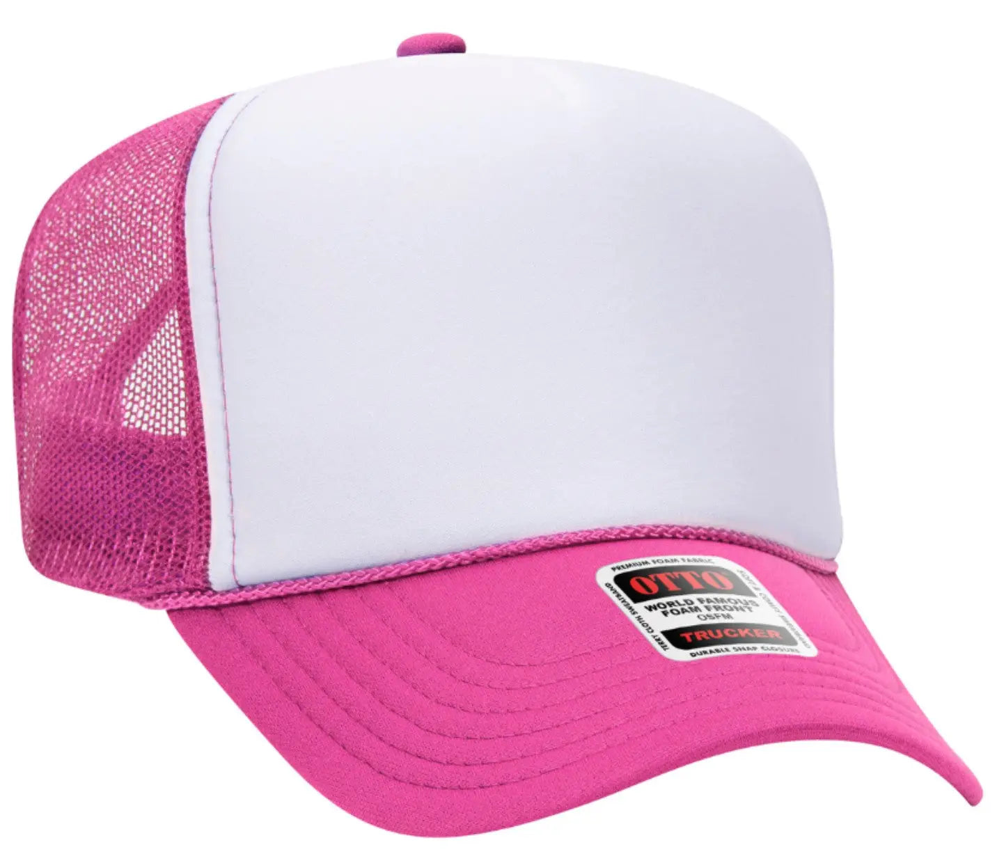 On My Boyfriend's Last Nerve Adult Otto Foam Trucker Hat Truck You Hat Co.