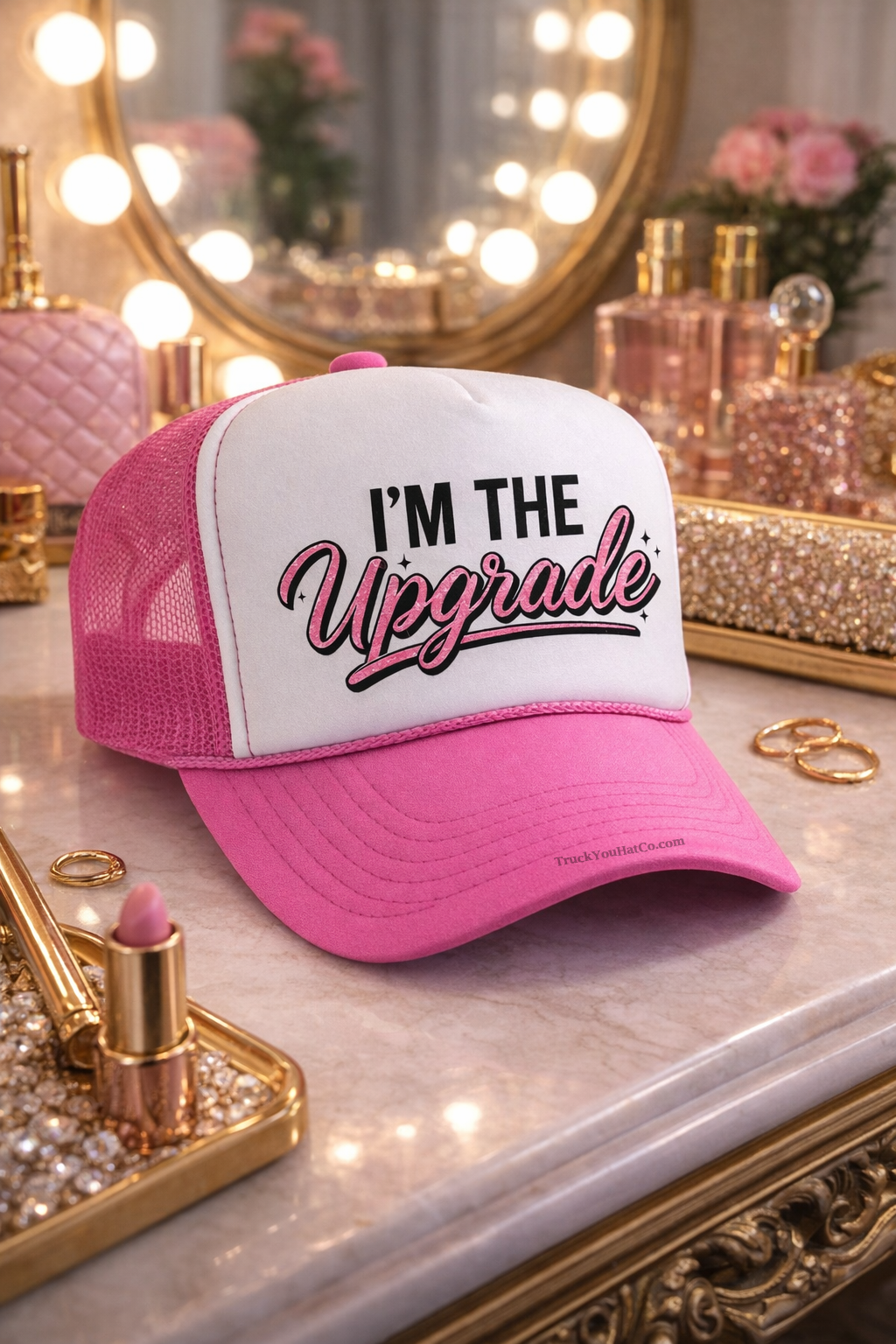 I'm the Upgrade Adult OTTO Foam Trucker Hat Truck You Hat Co.