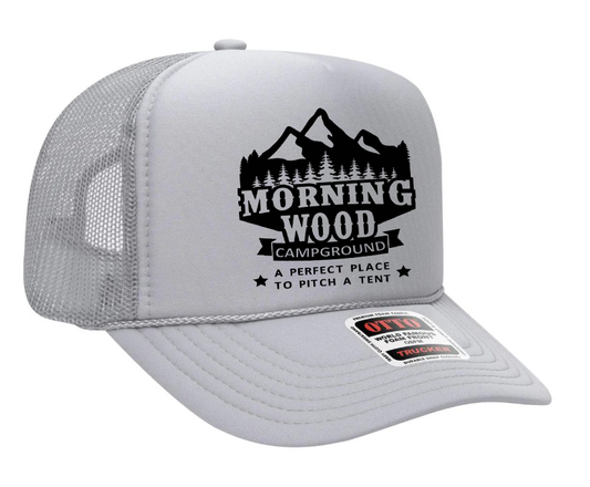 Morning Wood Adult OTTO Foam Trucker Hat Truck You Hat Co.
