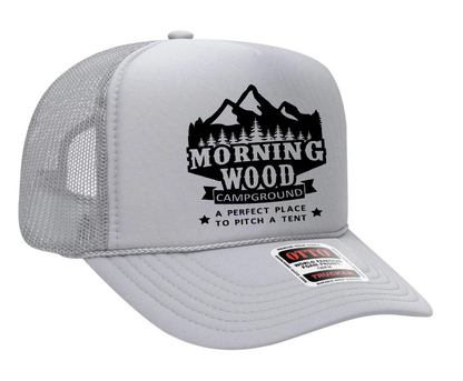 Morning Wood Adult OTTO Foam Trucker Hat Truck You Hat Co.