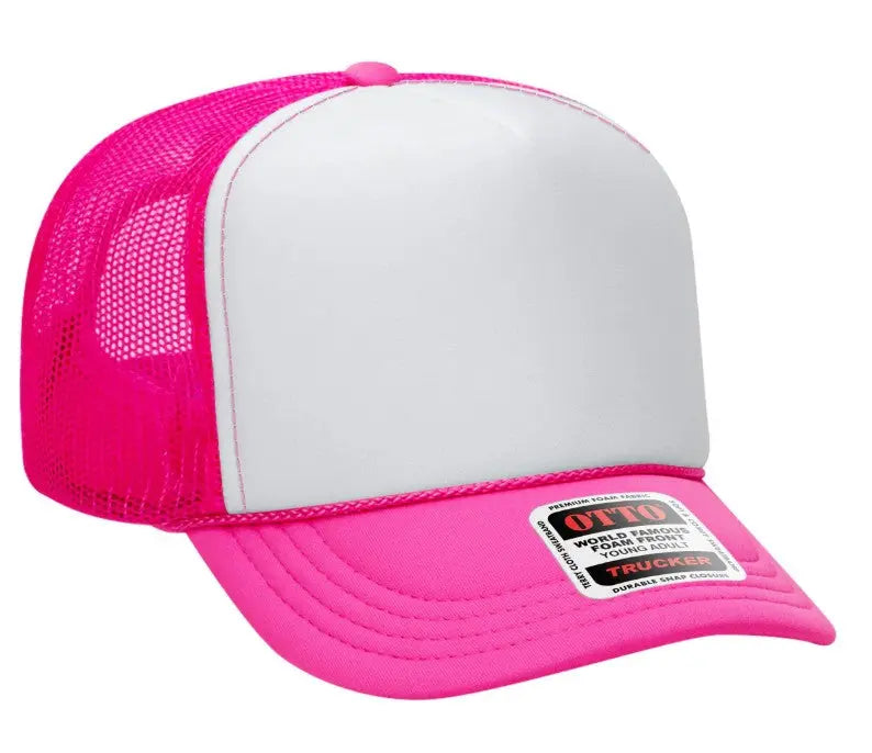 On My Boyfriend's Last Nerve Adult Otto Foam Trucker Hat Truck You Hat Co.