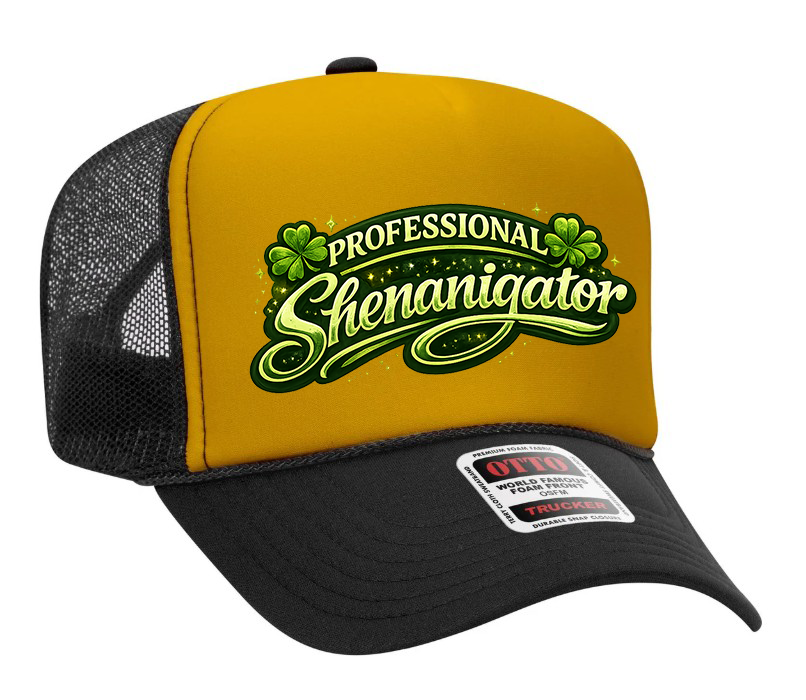Professional Shenanigator Adult OTTO Foam Trucker Hat Truck You Hat Co.