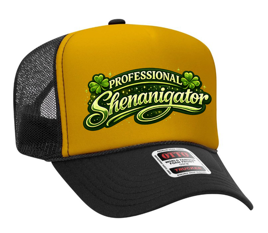 Professional Shenanigator Adult OTTO Foam Trucker Hat Truck You Hat Co.