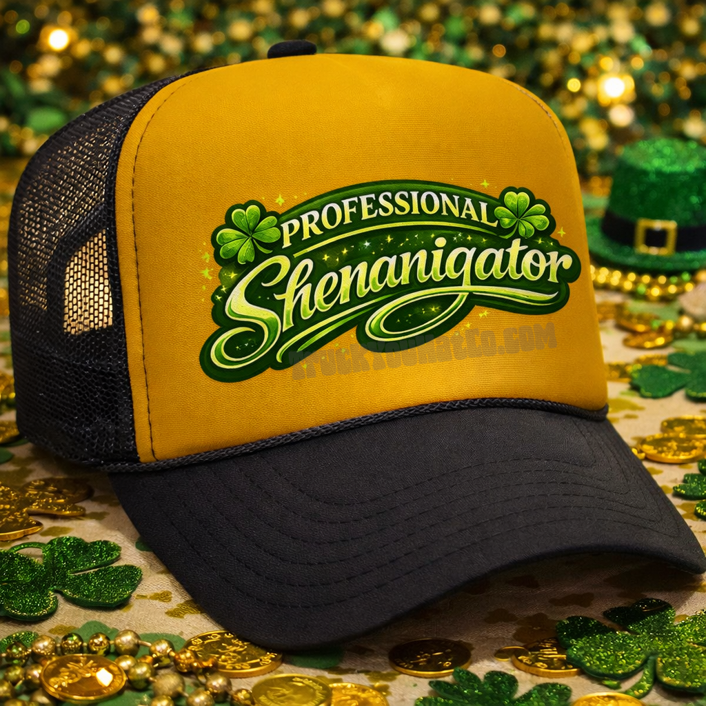 Professional Shenanigator Adult OTTO Foam Trucker Hat Truck You Hat Co.