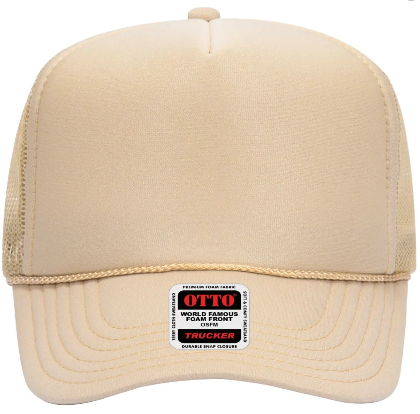 On My Boyfriend's Last Nerve Adult Otto Foam Trucker Hat Truck You Hat Co.