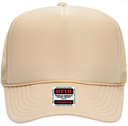 On My Boyfriend's Last Nerve Adult Otto Foam Trucker Hat Truck You Hat Co.