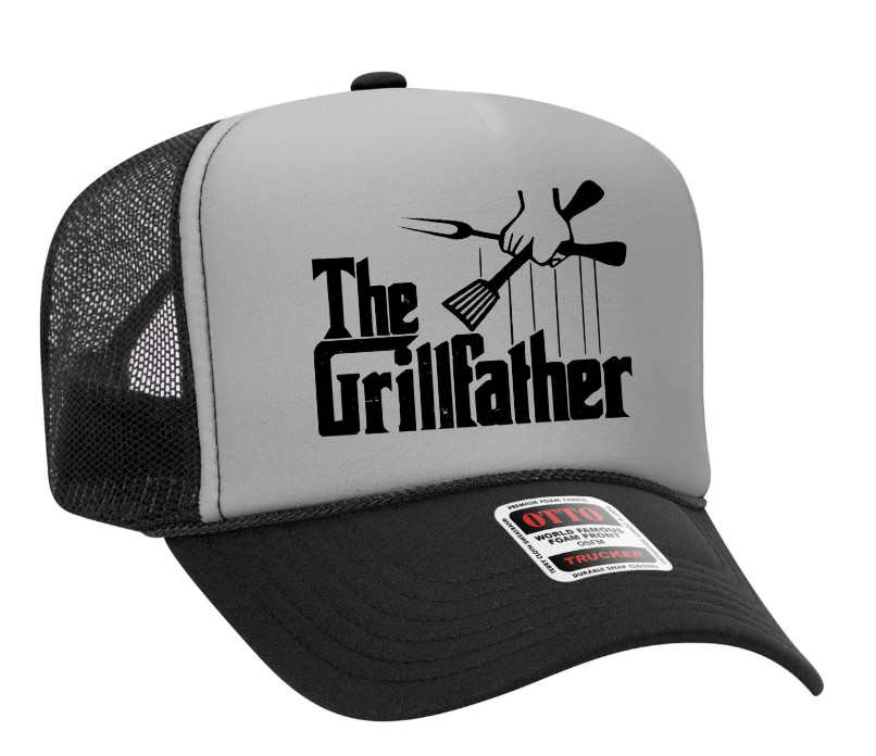 The Grillfather Adult OTTO Foam Trucker Hat Truck You Hat Co.