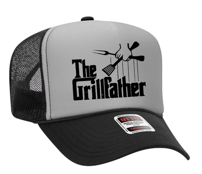 The Grillfather Adult OTTO Foam Trucker Hat Truck You Hat Co.
